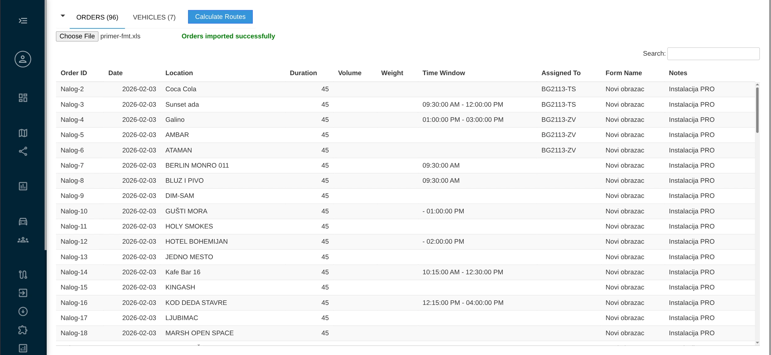 Vehicle Routing Optimization